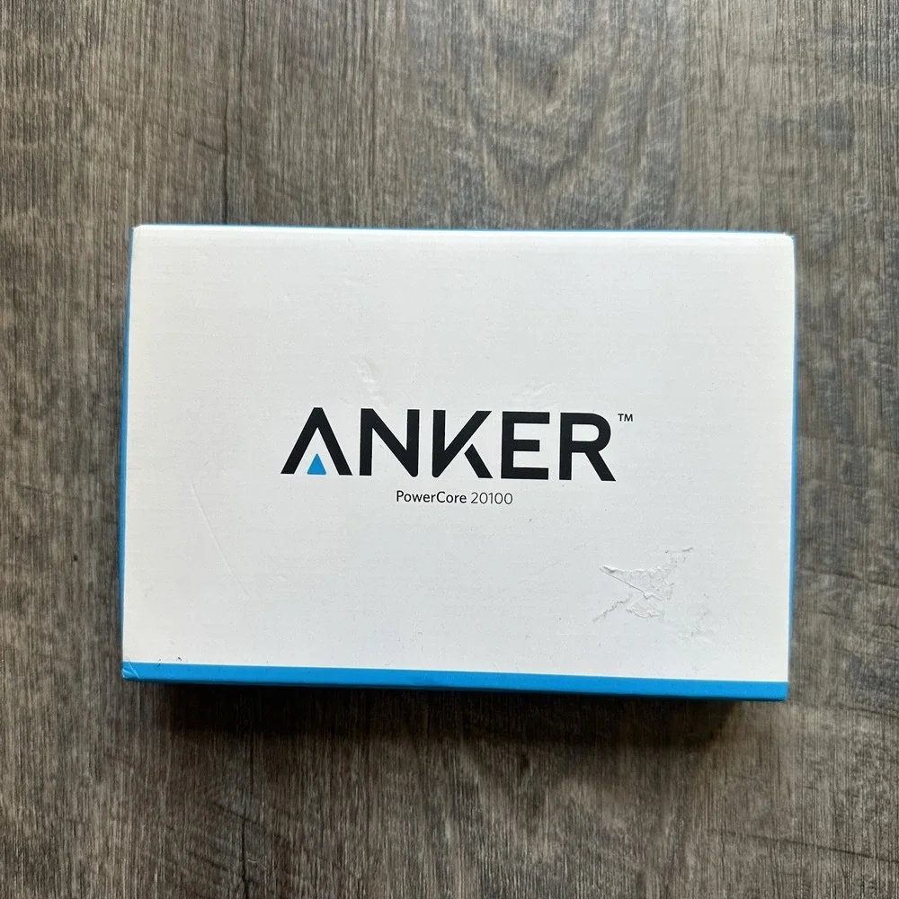 BRAND‎ NEW Anker PowerCore 20100 Power Bank - Black Model A1271 Fast